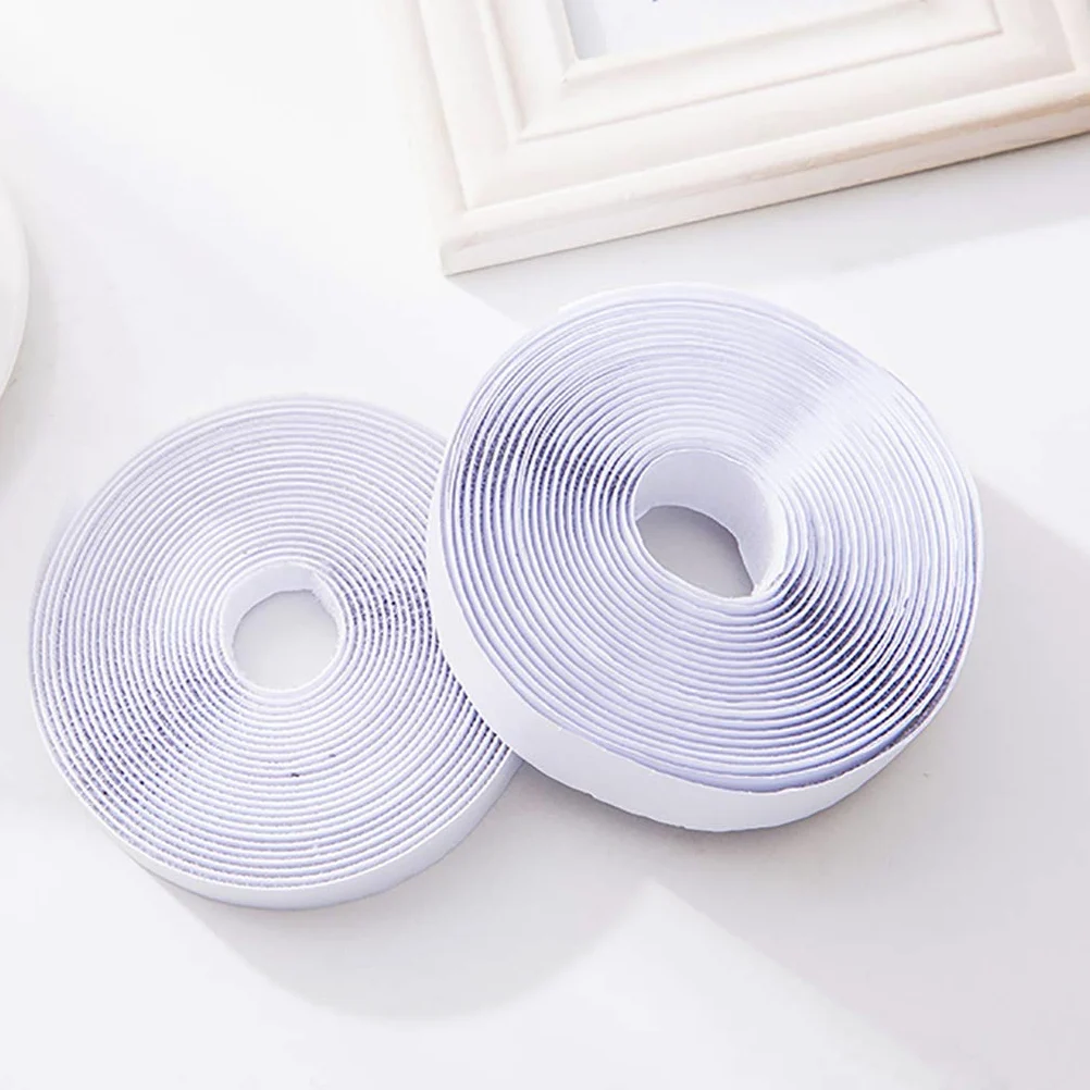 Nastro Autoadesivo Biadesivo 25m, Aderenza Forte Pad Biadesivo con Chiusura a Strappo, per Tende, Finestre e DIY. - Bianca 3cm Larghezza