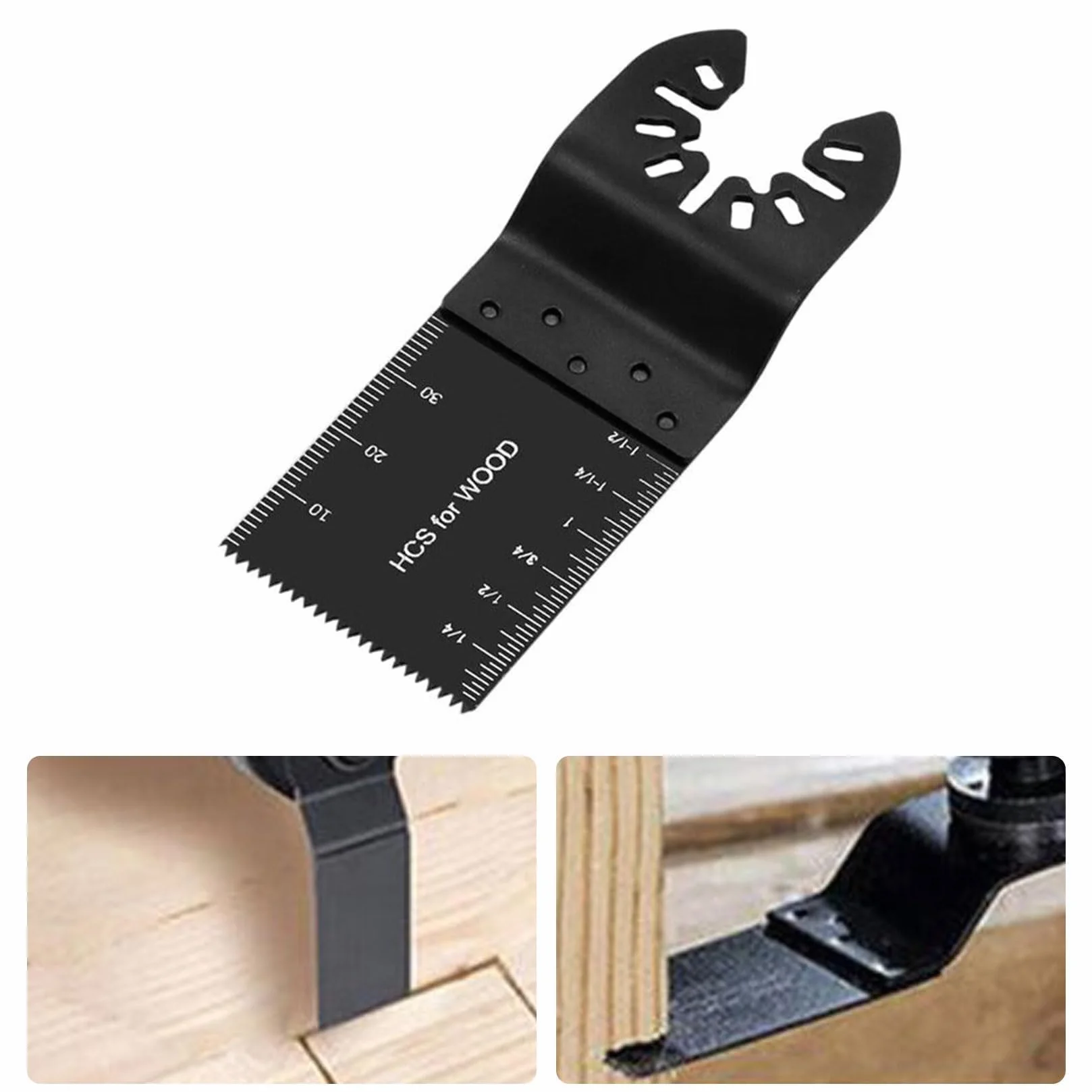 15 PzLame Multifunzione Oscillante, 34mm Lame Utensile Multifunzione Oscillante, Lame Oscillanti Accessori Attacco Rapido per Multi Tool Legno Plastica Metallo PVC