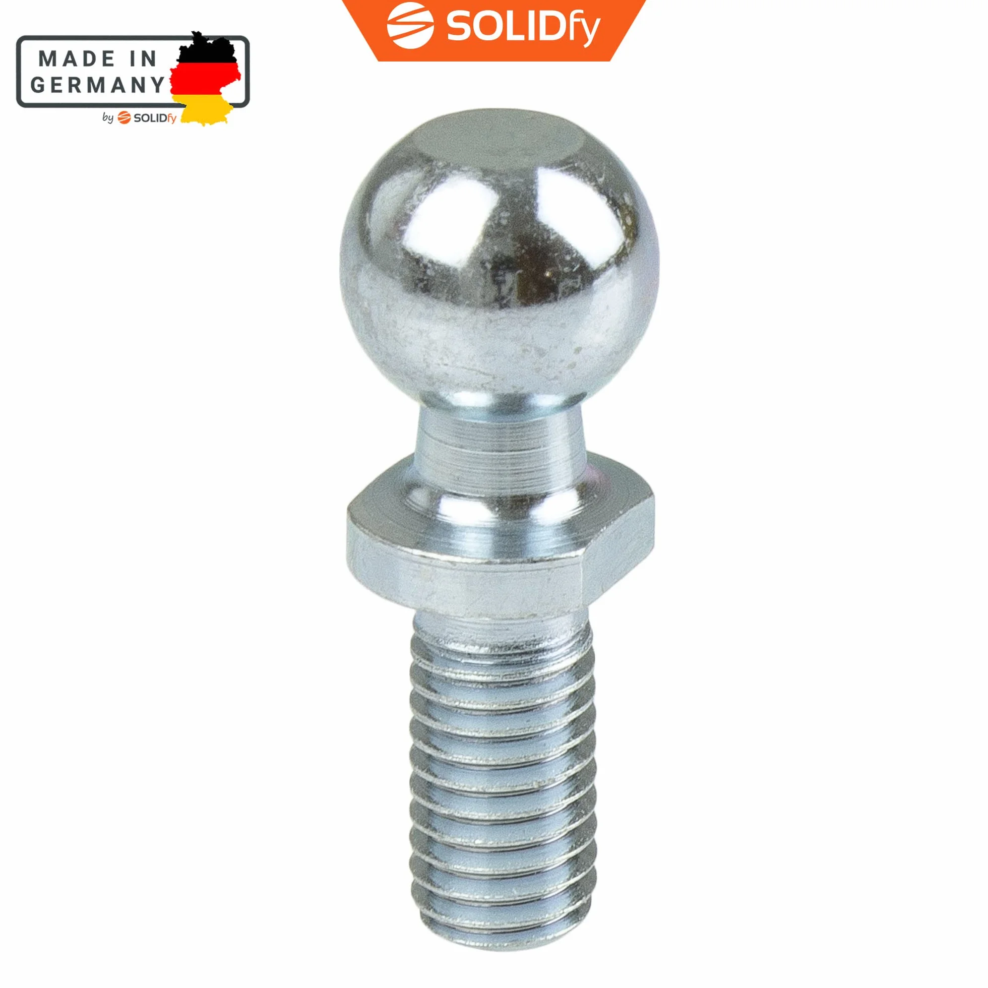 Perni sferici DIN 71803 M4 M5 M6 M8 M10 forma C zincati