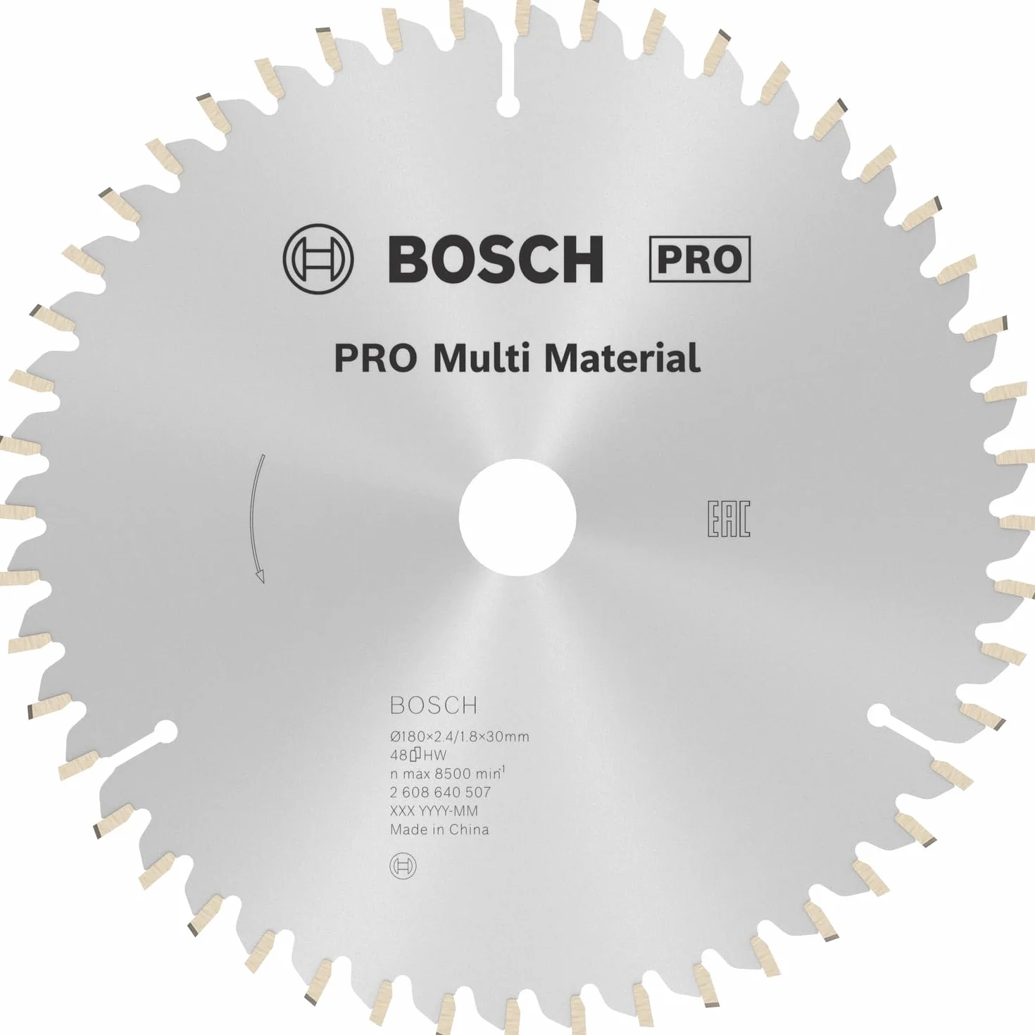 Bosch Lama per sega circolare PRO Multi Material, do aluminium i tworzyw sztucznych