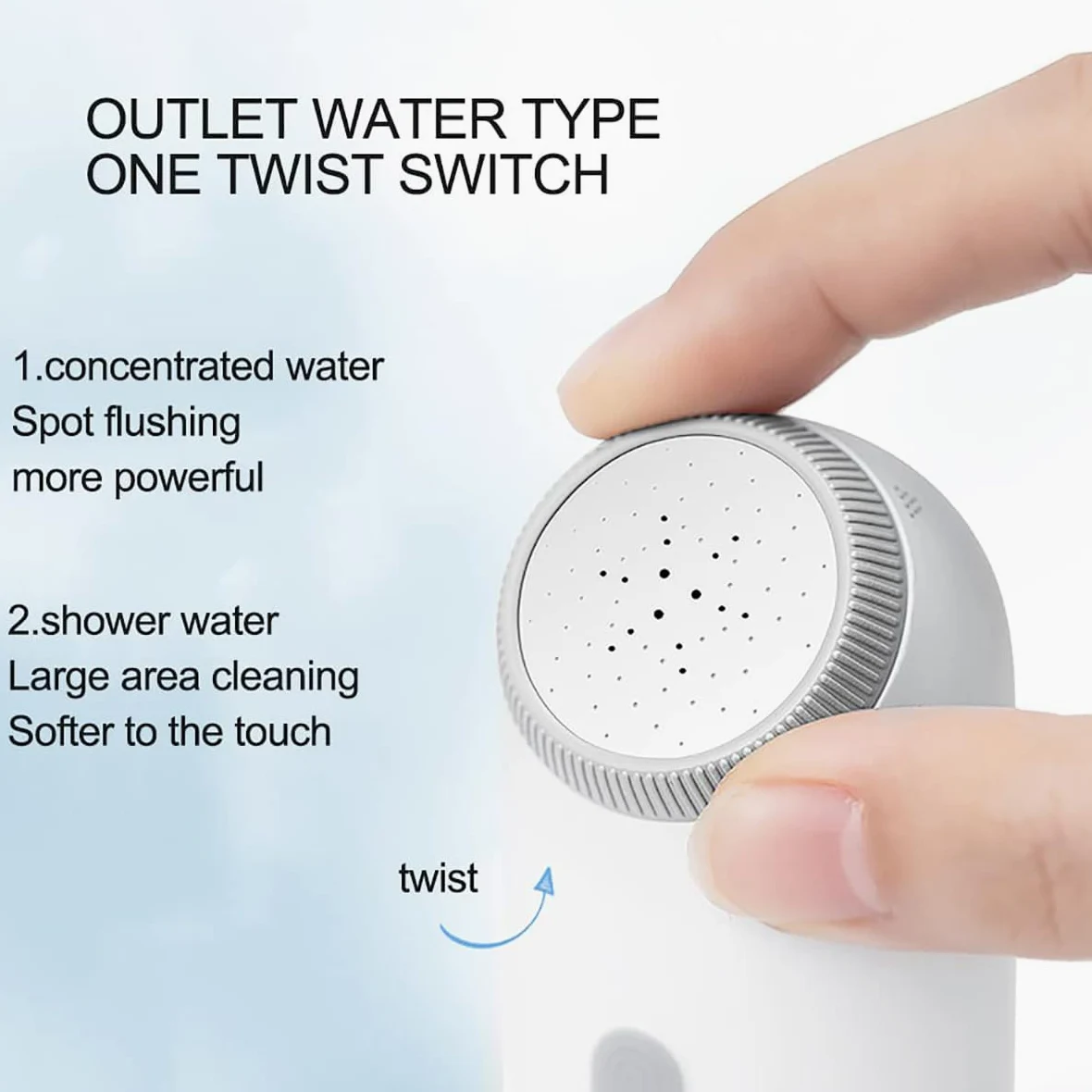 Mini bidet portatile, bidet da viaggio portatile con 2 pressioni dell'acqua, spruzzatore per bidet personale ricaricabile per la pulizia dell'igiene Cura del bambino dopo il parto Trattamento Pink