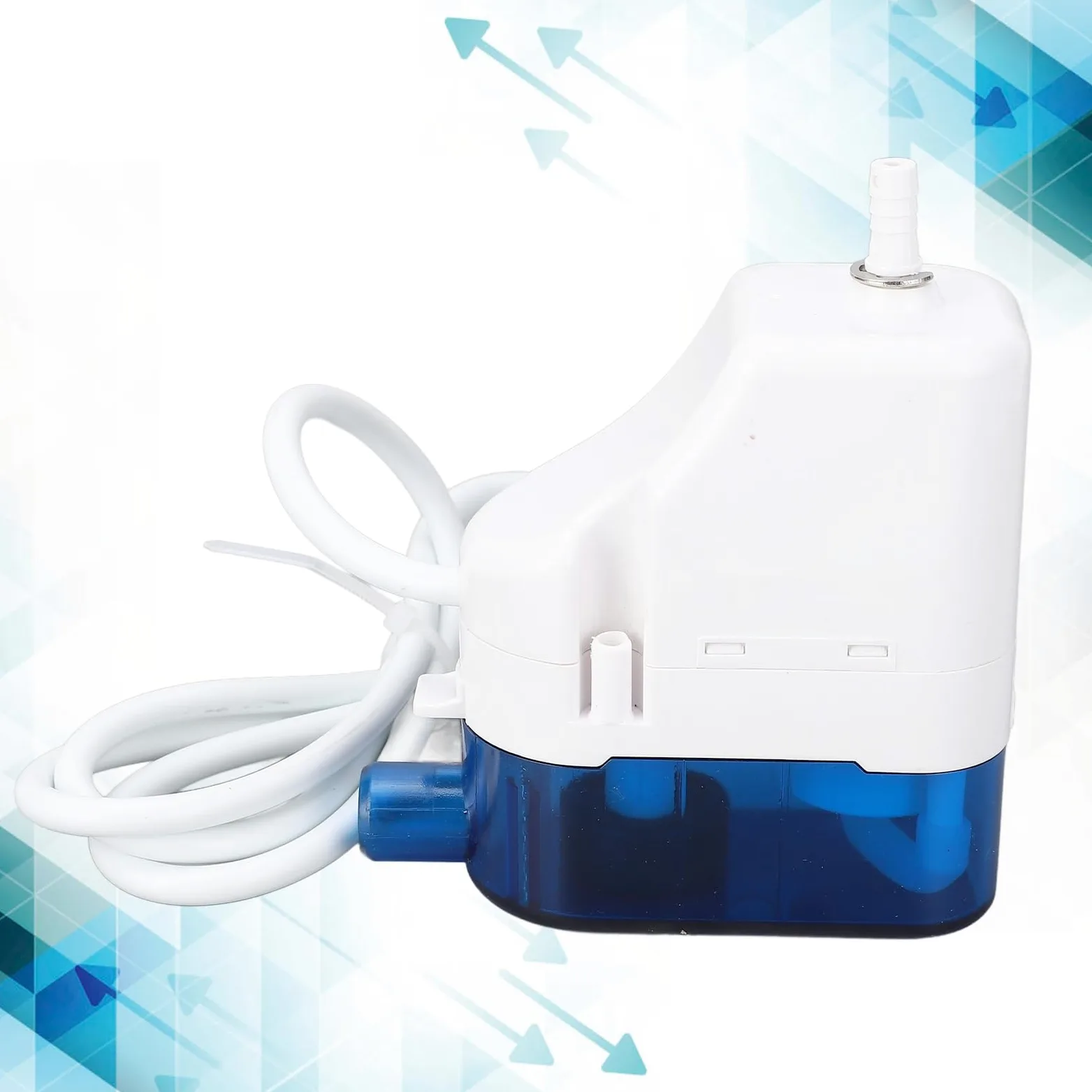 Pompa di Scarico Condensa Automatica Silenziosa 24 L/h per Condizionatore a Parete 1-3P, Sollevamento 10 M, per Casa/ufficio/negozio