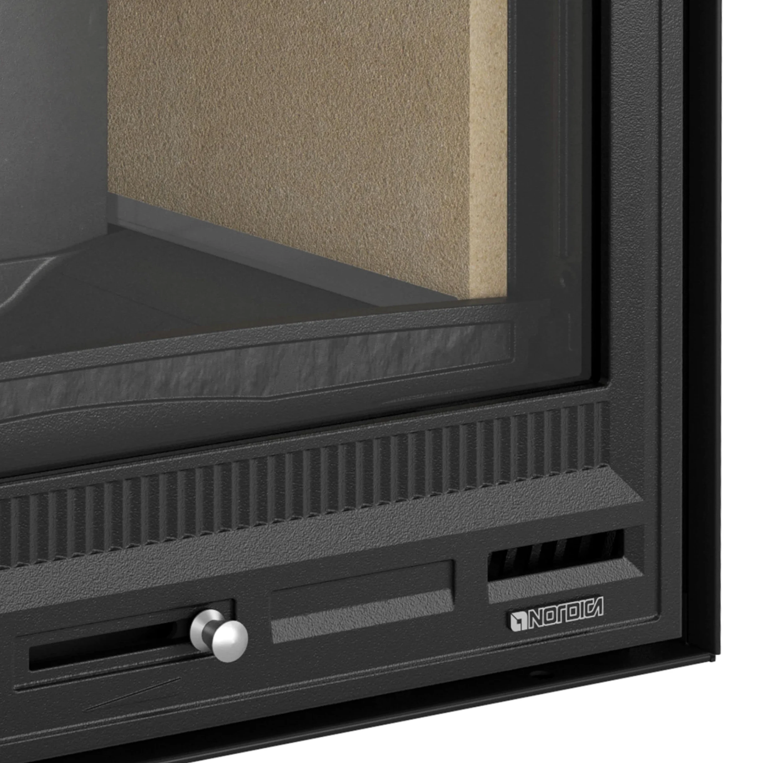 Caminetto incasso Nordica Inserto Legna 70L Vent/Can 9kw 6016744