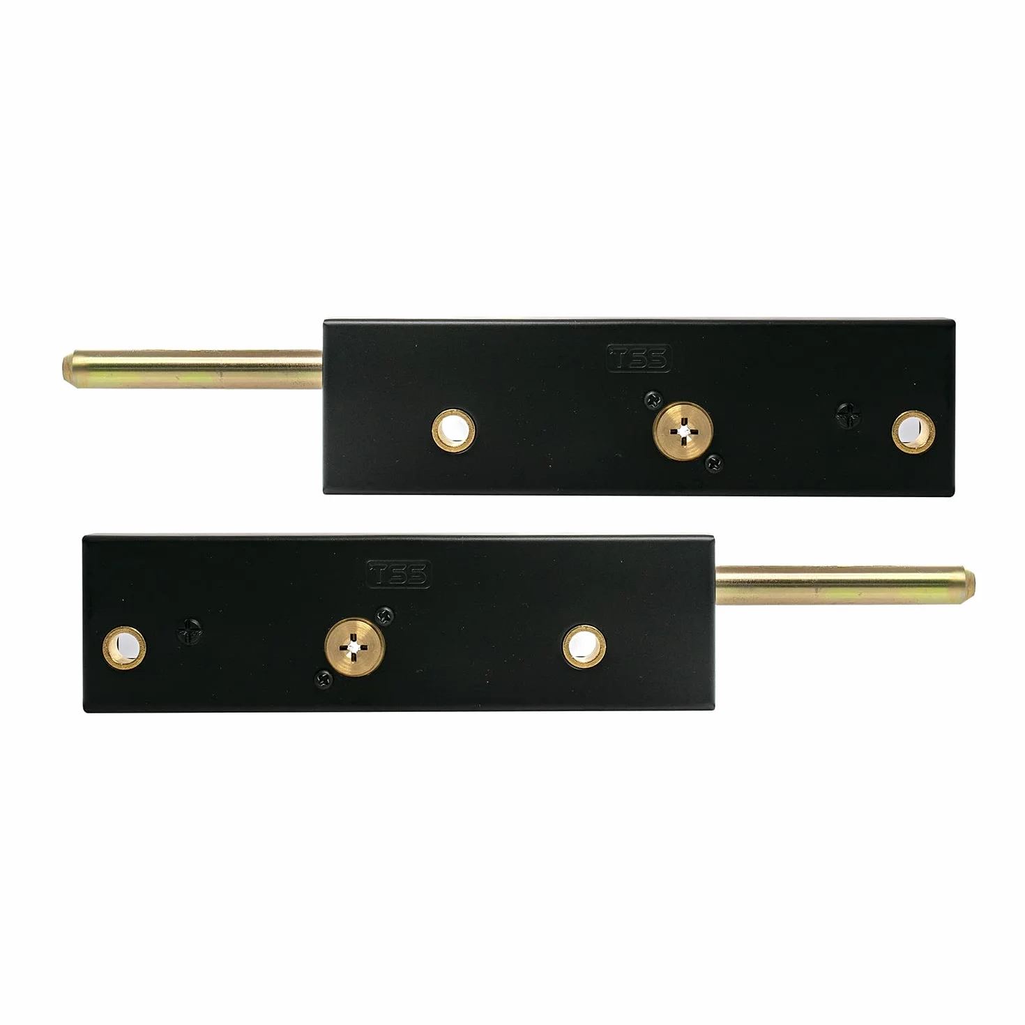 Coppia di serrature per porte da garage con 3 chiavi, bulloni di sicurezza robusti per porte in legno o metallo