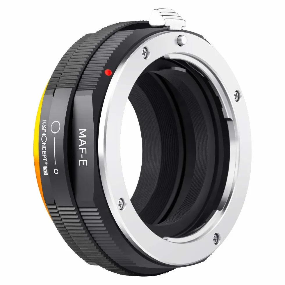 K&F CONCEPT Lente Mount Adattatore Manuale Fuoco: Compatibile con Compatibile con Compatibile con Compatibile con AF(Compatibile con Sony A) Lente a Compatibile con Sony E Mount Corpo Fotocamera