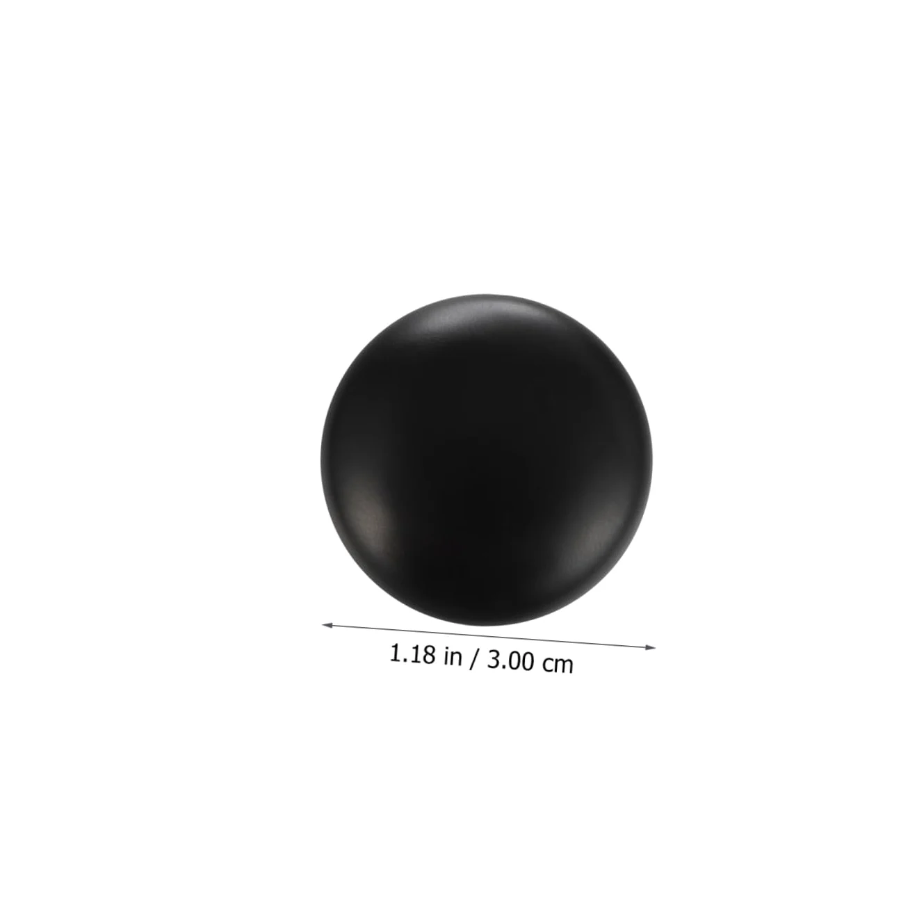 3 Set Pomelli Armadio Alluminio Nero Maniglie Rotonde Per Mobili Multifunzionale Facili Da Installare Resistenti E Sicuri Per Armadietti Comò E Librerie 12 Pezzi*3