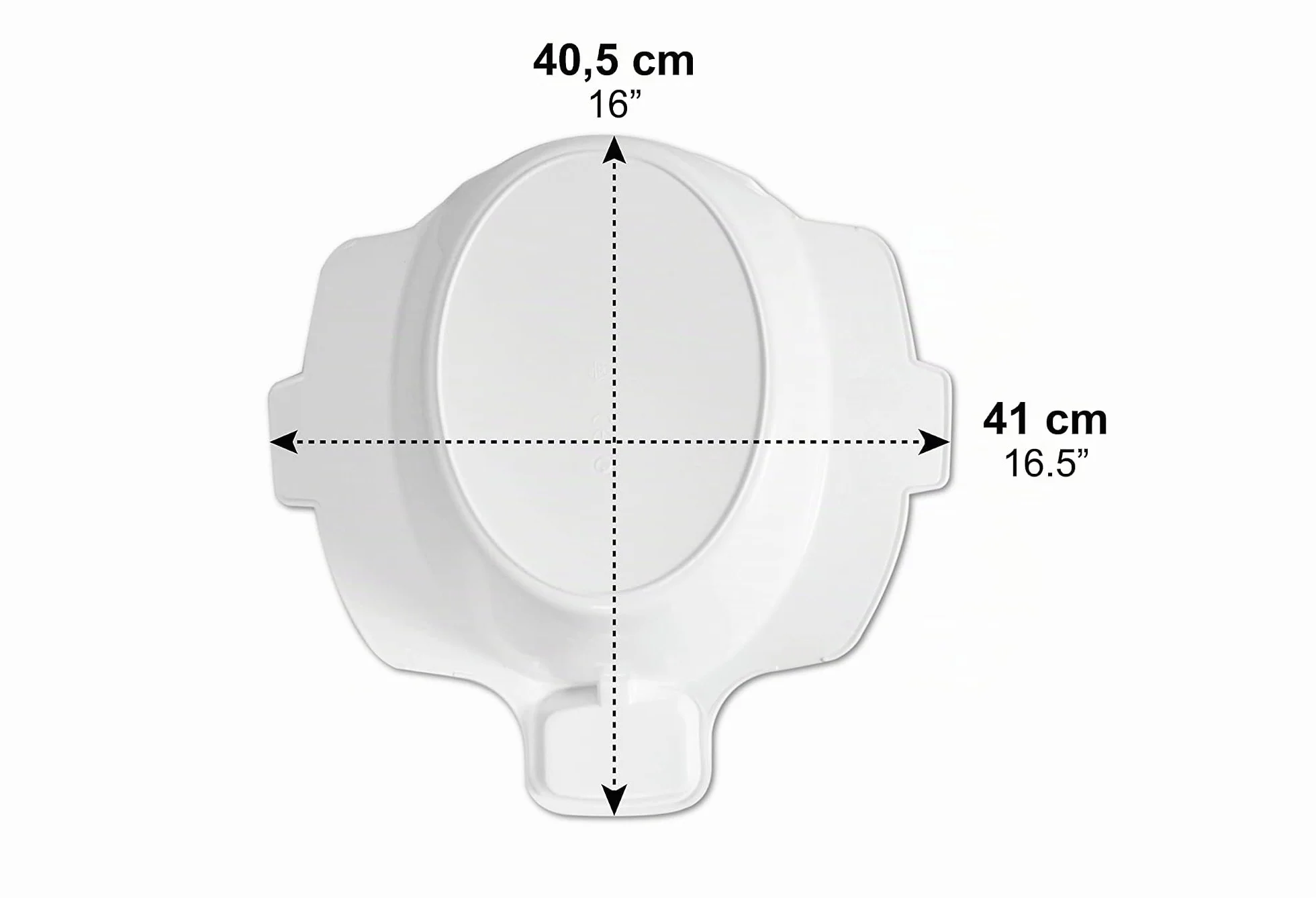 PEPE Mobility Bidet Portatile Universale per WC in Plastica Agganciabile