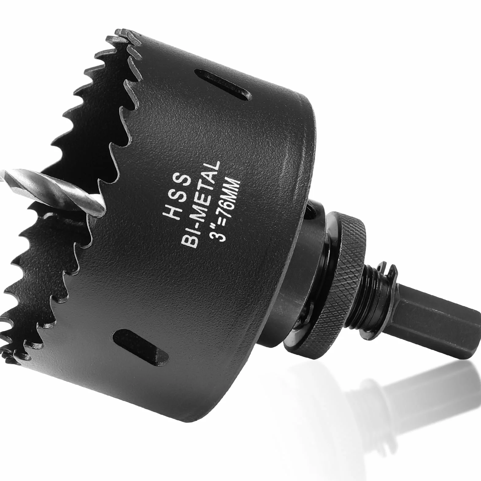 Seghe a tazza HSS bimetallo 76 mm 3 pollici per metallo legno profondità 40 mm