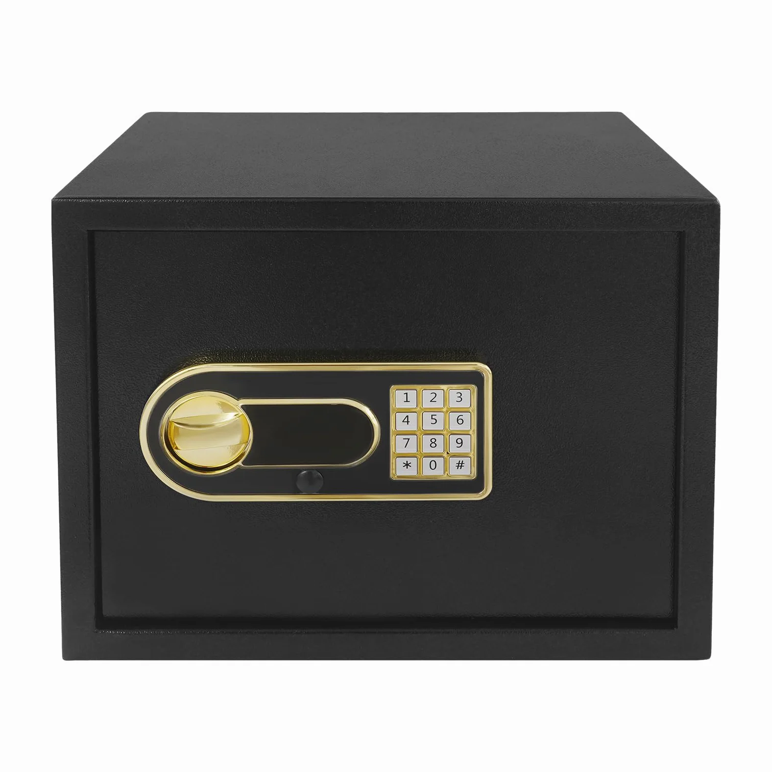 Cassaforte elettronica da 30 l, cassaforte per casa, cassaforte elettronica, cassaforte da parete, cassaforte digitale per mobili con refrattario, impermeabile, chiave di emergenza, per la casa, per
