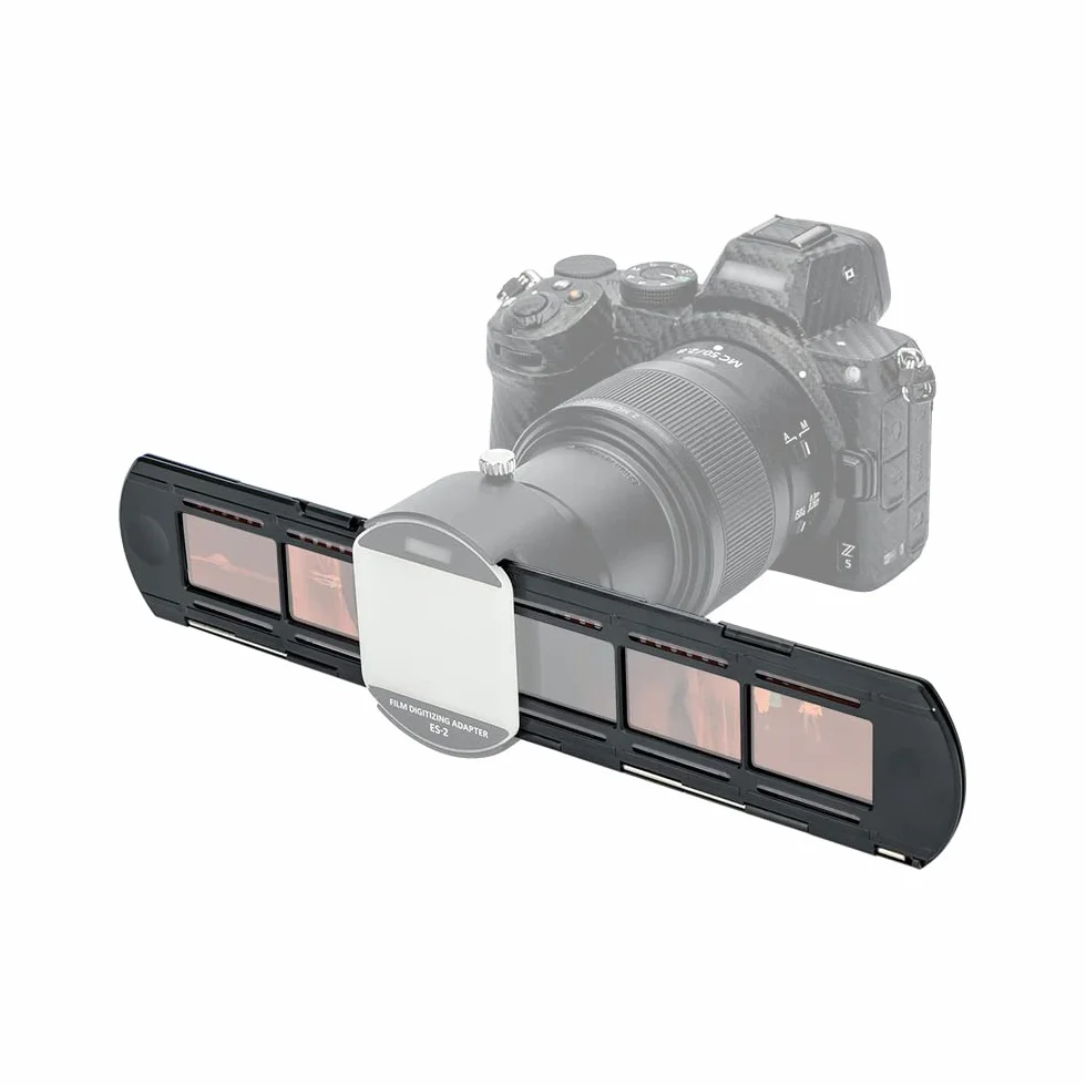 JJC Set di 6 supporti per pellicole negative da 35 mm per Nikon ES-2 Adattatore digitalizzatore e altri negativi per scansione e ripristino J-FDASFH6