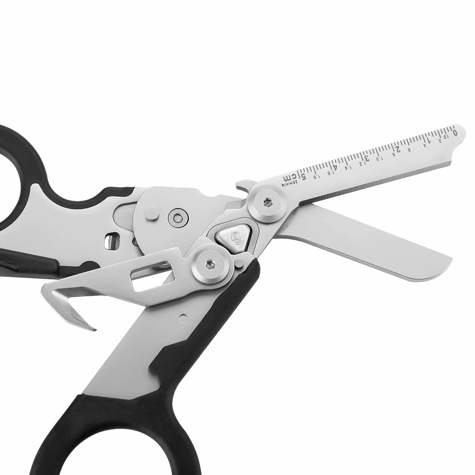 6 in 1 Raptor Response Cesoie di emergenza, Multitool Pinze, Pinze Tattiche Pieghevoli con Taglierina Cinghia e Interruttore Vetro