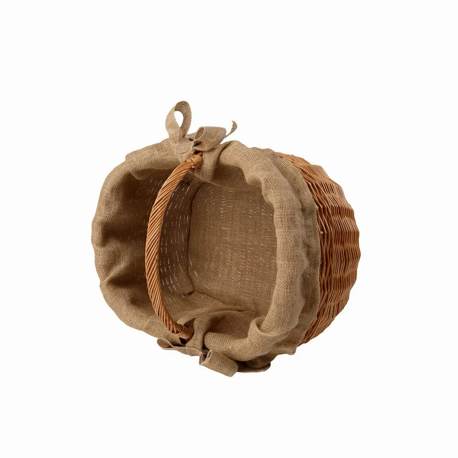 Cesta Portalegna da Interno in Vimini Porta Legna da Interni Fatto a Mano Cesta in Vimini per Legno Cestino per tronchi Ceste per Legna da Interno