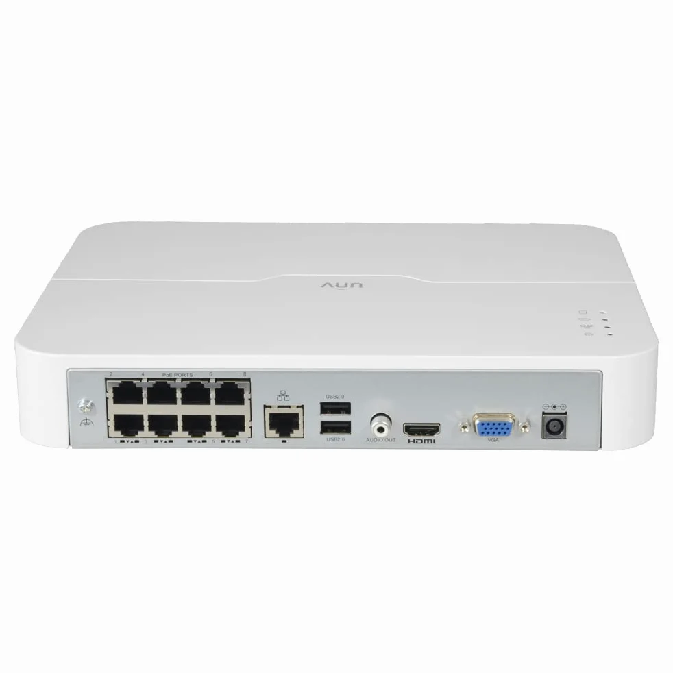 NVR301-08LS3-P8 Videoregistratore di rete (NVR) Bianco