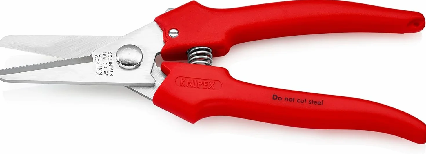 KNIPEX Cesoia combinata rivestiti in resina termoplastica 190 mm, 95 05 190