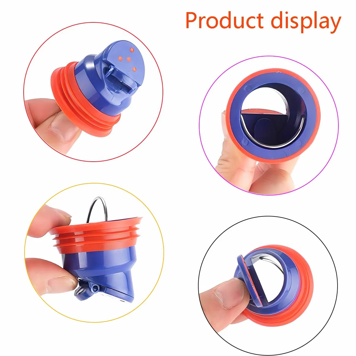 Qrity 2 Pezzi Valvola di Scarico Deodorante per Pavimento Bagno Cucina
