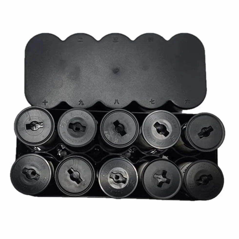 1 pezzo 120 film plastica contenitore fino a 10 rotoli film pellicola camera scura attrezzature