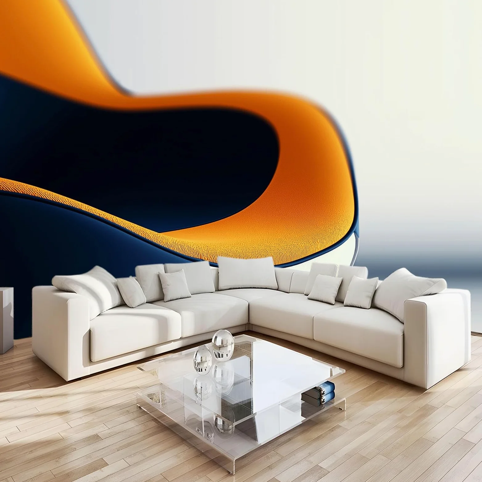 Carta da parati fotografica moderna in stile industriale con forme geometriche, 500 x 280 cm, beige, carta da parati in tessuto non tessuto di alta qualità, decorazione 3D per soggiorno, camera da
