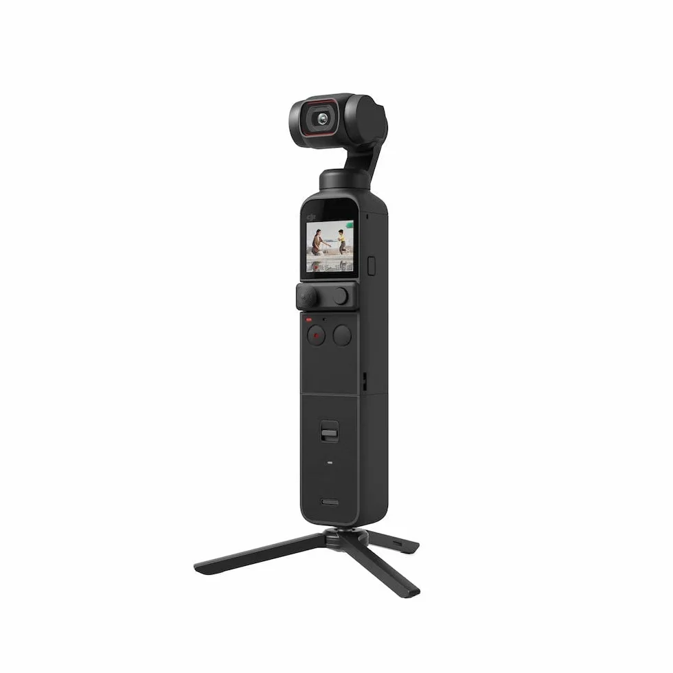 DJI Pocket 2 Creator Combo - Fotocamera Stabilizzata 3 Assi, Vlog, Video Ultra HD, Foto ad Alta Risoluzione da 64 MP, 1/1.7” CMOS, HDR, Riduzione del Rumore, Timelapse, Slow Motion, Zoom 8x