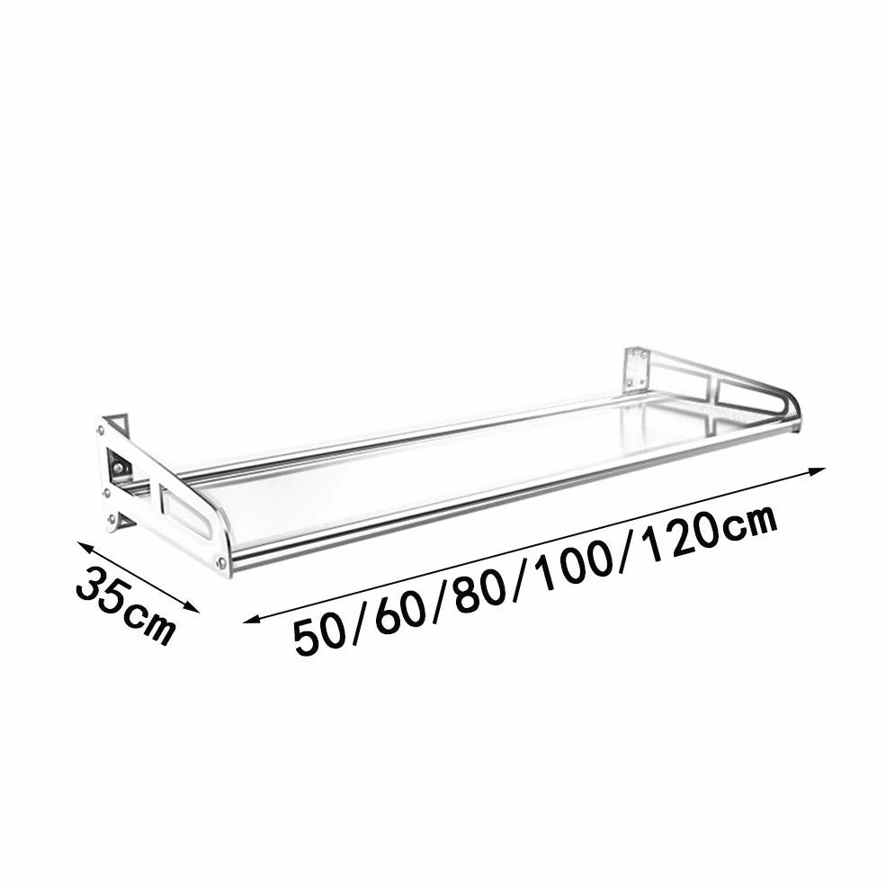 Mensola da parete rimovibile in acciaio inox e portasciugamani elegante finitura argento versatile organizer per cucina e bagno 35 x 100 cm soluzione durevole e salvaspazio per uso domestico