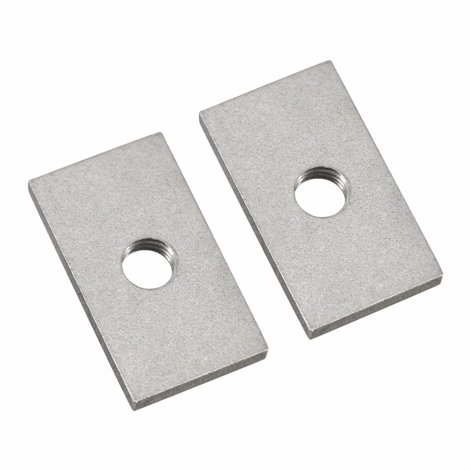 Nakrętki kwadratowe M8 ze stali nierdzewnej 304, 30x20x5 mm, 8 szt.