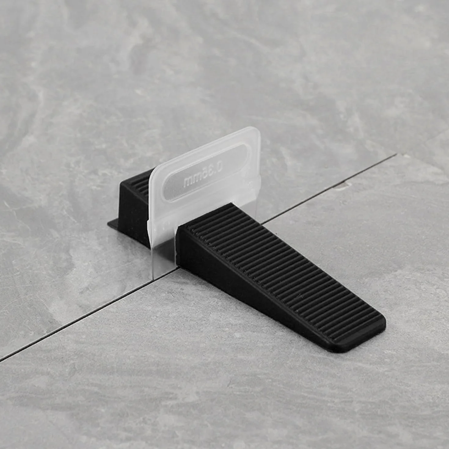 Clip Trasversale in Plastica per Piastrelle di Ceramica, 30 Pezzi Livellatore per Pavimenti e Rivestimenti