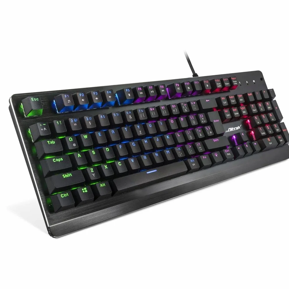 INTER TECH TECLADO (ALEMAN) NITROX NK-2000ME