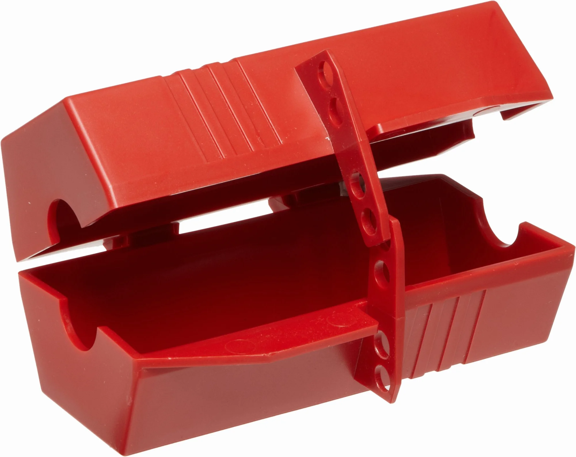 Sistemi di Blocco Delle Prese Elettriche, 177.80 x 82.55 x 177.80 x 82.55mm, Rosso