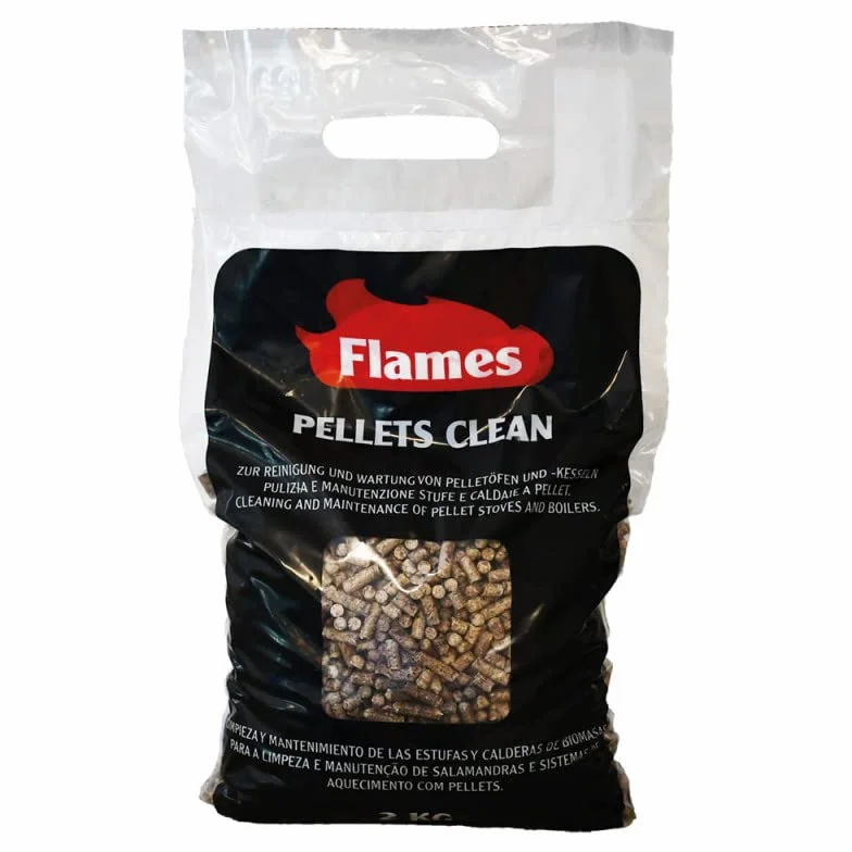 La zappa Pellet spazzacamino mangia fuliggine per stufe e caldaie kg 2