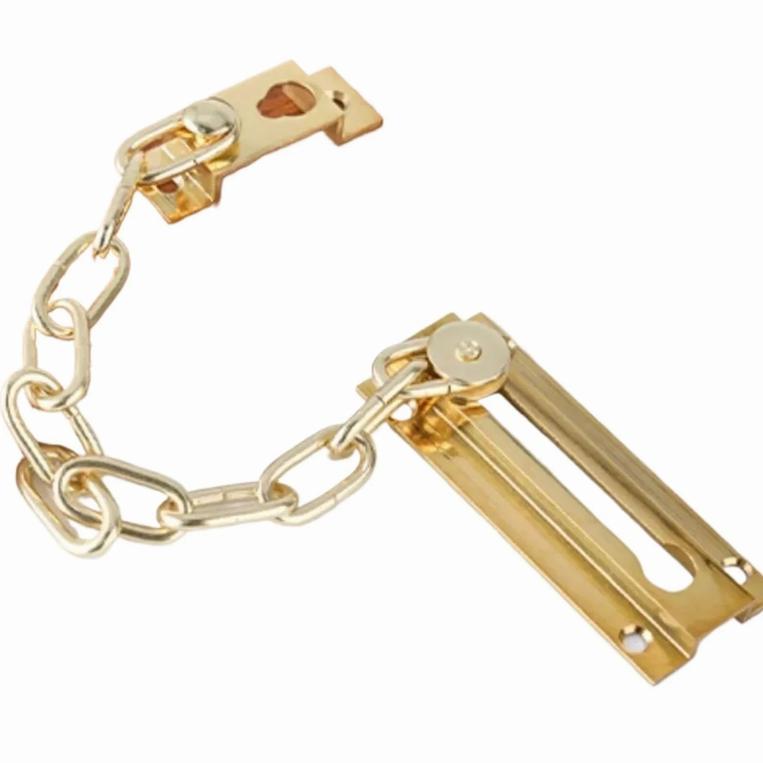 Catena antifurto in ottone massiccio con serratura dorata for porte e finestre Per Porta