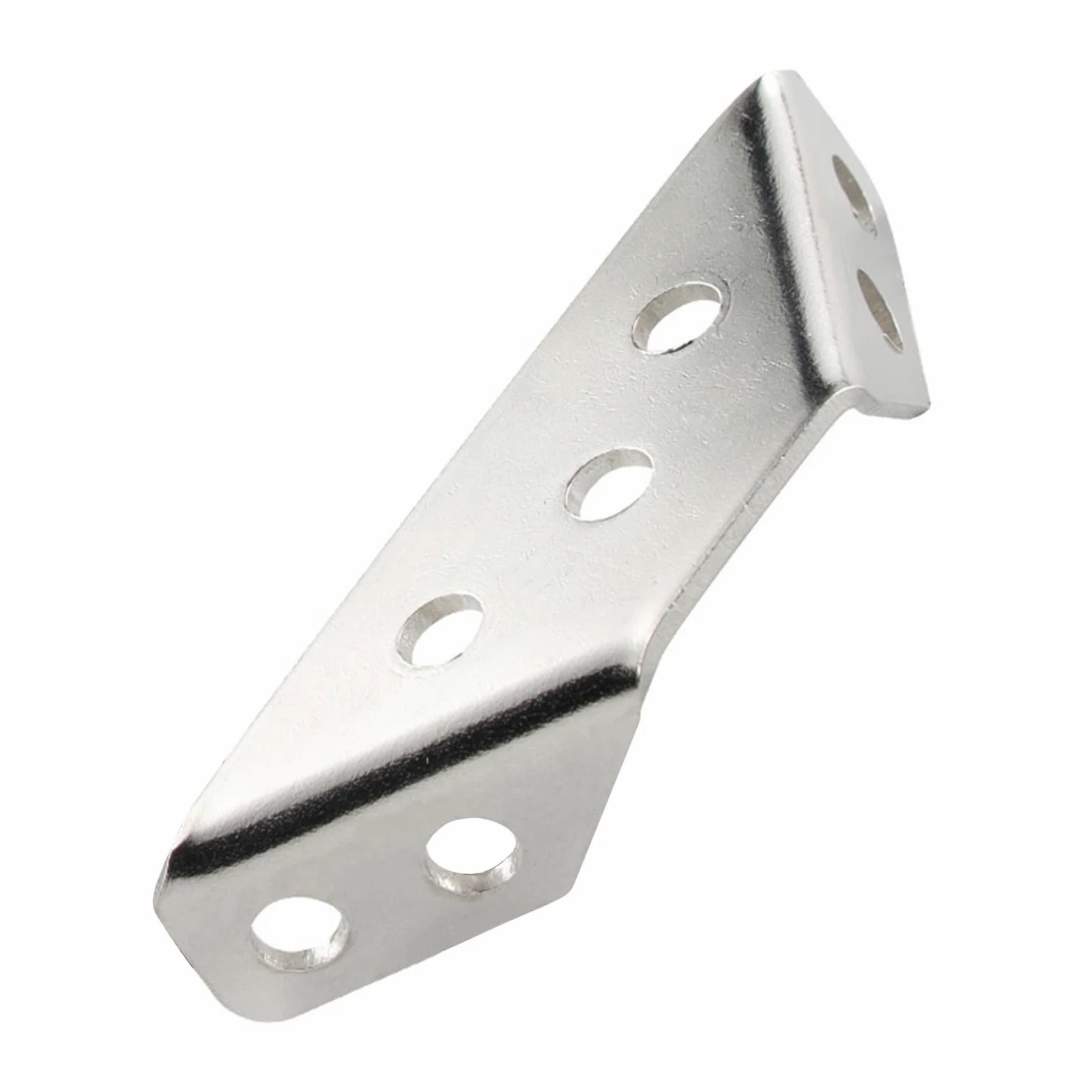100 staffe angolari per mobili in acciaio inox, staffe di fissaggio per scaffali, telaio di fissaggio per armadietti, staffe angolari resistenti