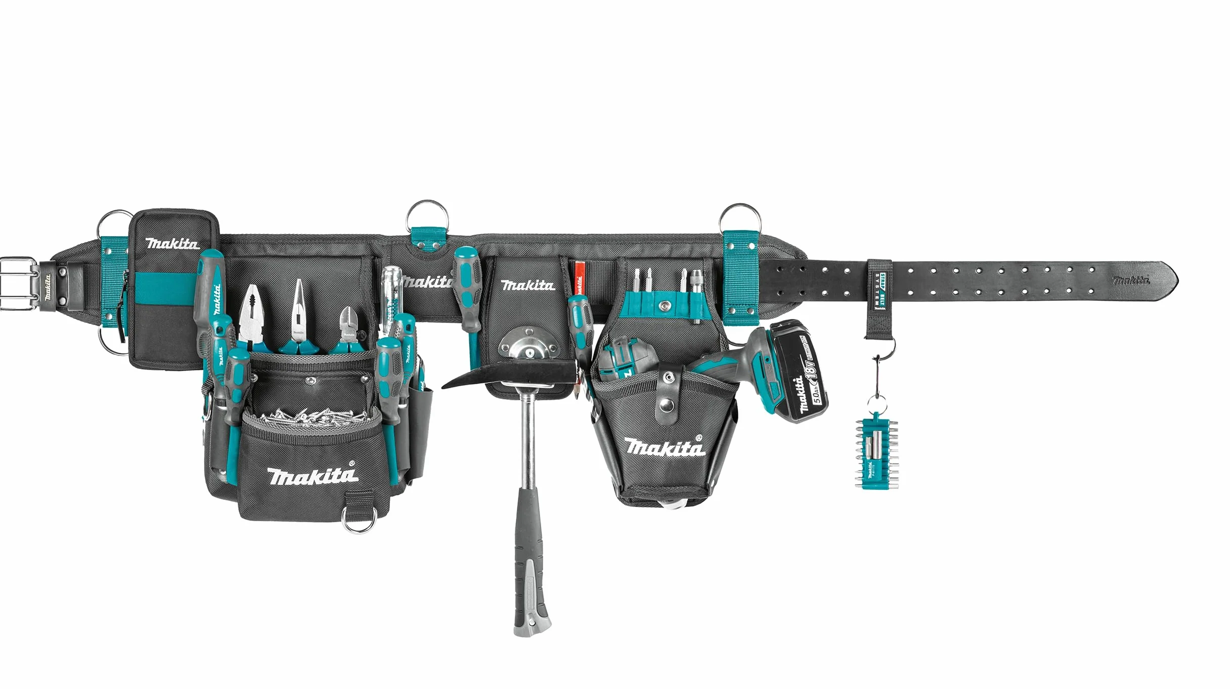 Makita Set di cinture per attrezzi pesanti