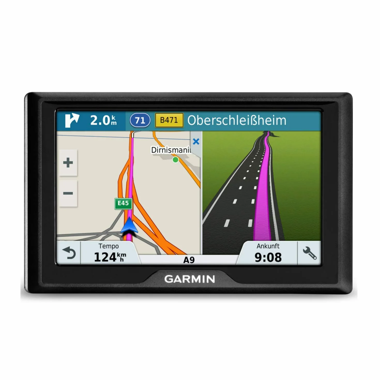 Garmin 010-01678-12 Drive 51 EU LMT-S Navigatore 5", Mappa Europa Completa, Aggiornamento a Vita e Servizi Live via Bluetooth, Traffico Smartphone Link Nera (Ricondizionato)