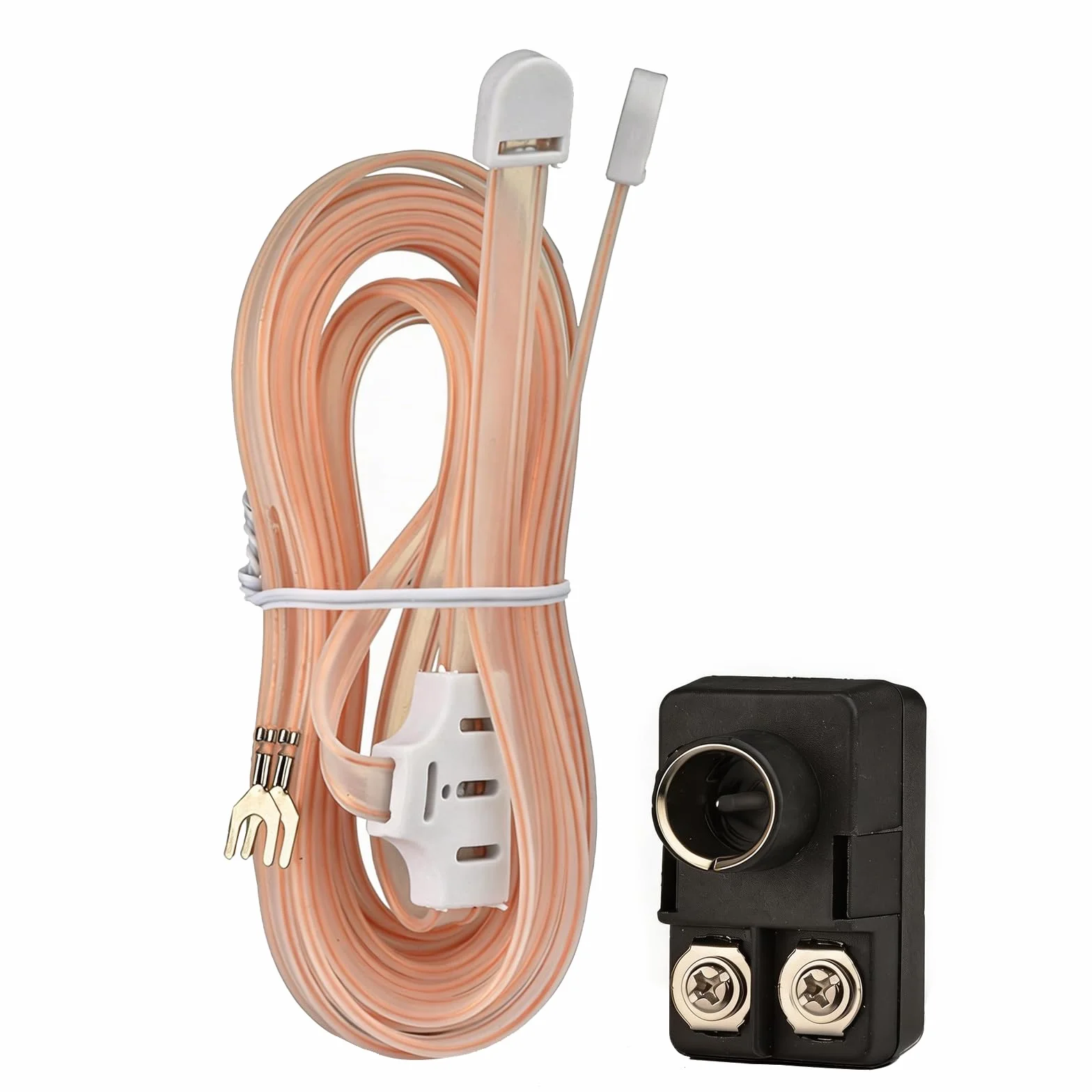 Bingfu Antenna FM Radio Interna Antenna T Formazione Cavo Plug Transformer Balun 75/300 ohm F Maschio Adattatore 2 kit per Ricezione FM