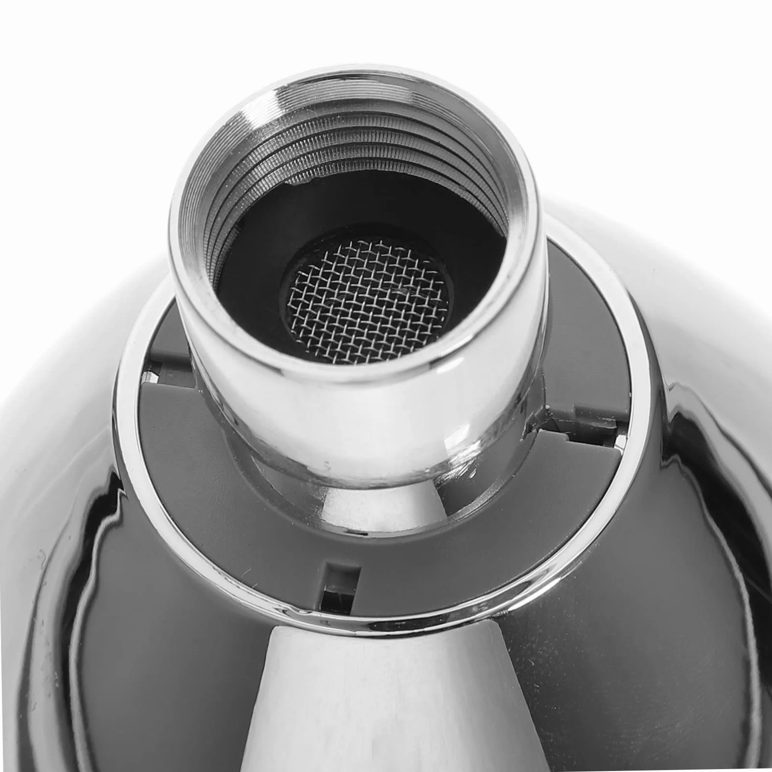 Ciieeo Filtro per Acqua Addolcitore per Acqua Dura Doccia con Filtro Ad Alta Pressione da 6 Pollici di Filtraggio A 15 Stadi Guscio in ABS