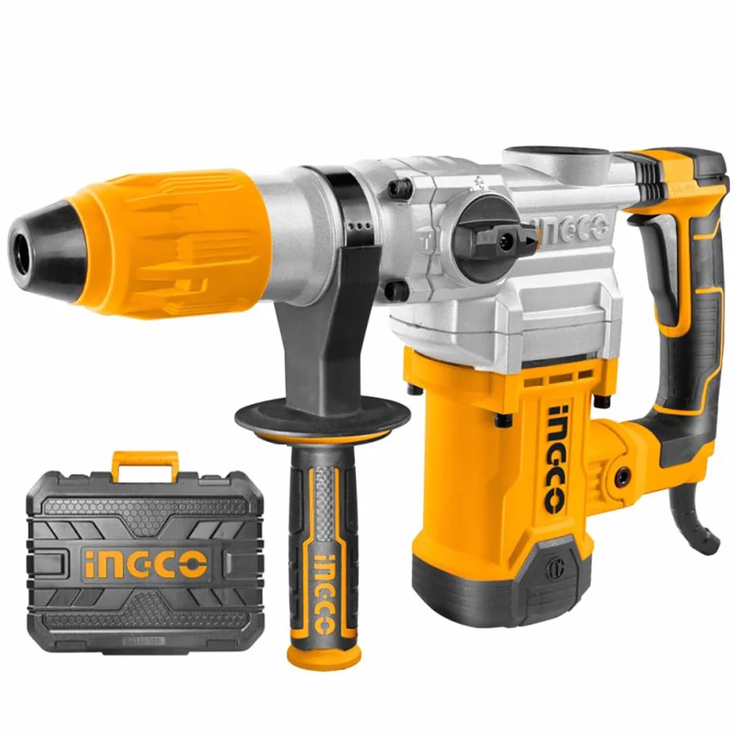 Ingco Martello Demolitore Rotativo 1600 W SDS Max Sistema Anti Vibrazione