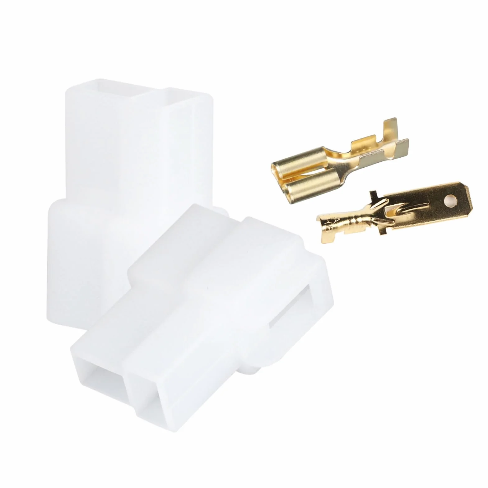 Generic Spina di Alimentazione Radio, Connettore Tipo T Sostituzione a 2 Pin per FT-7800R FT-8800R FT-8900R per Auto