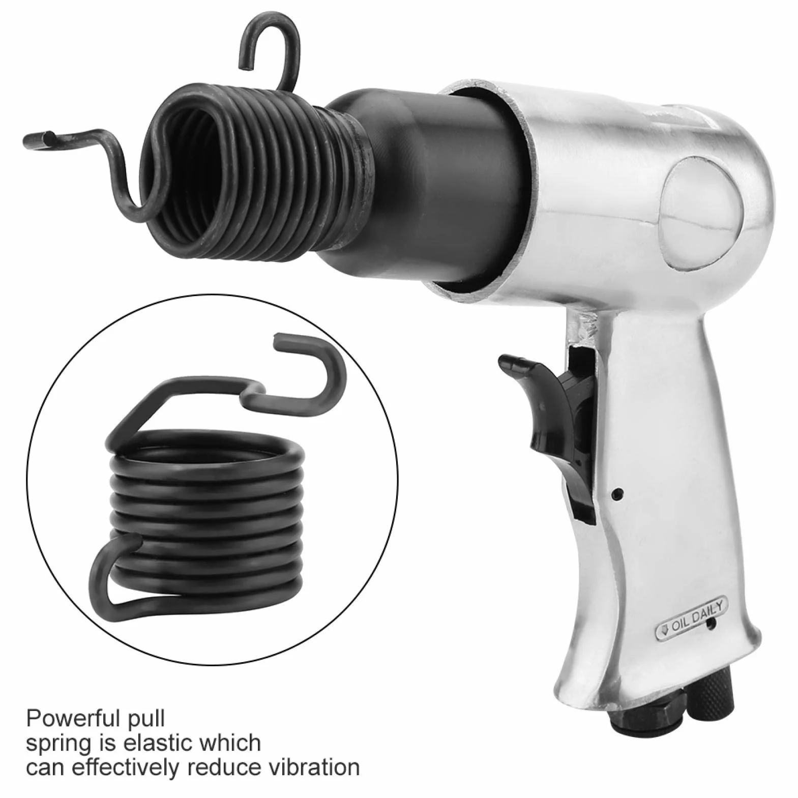 Martello pneumatico 150 mm tipo industriale potente