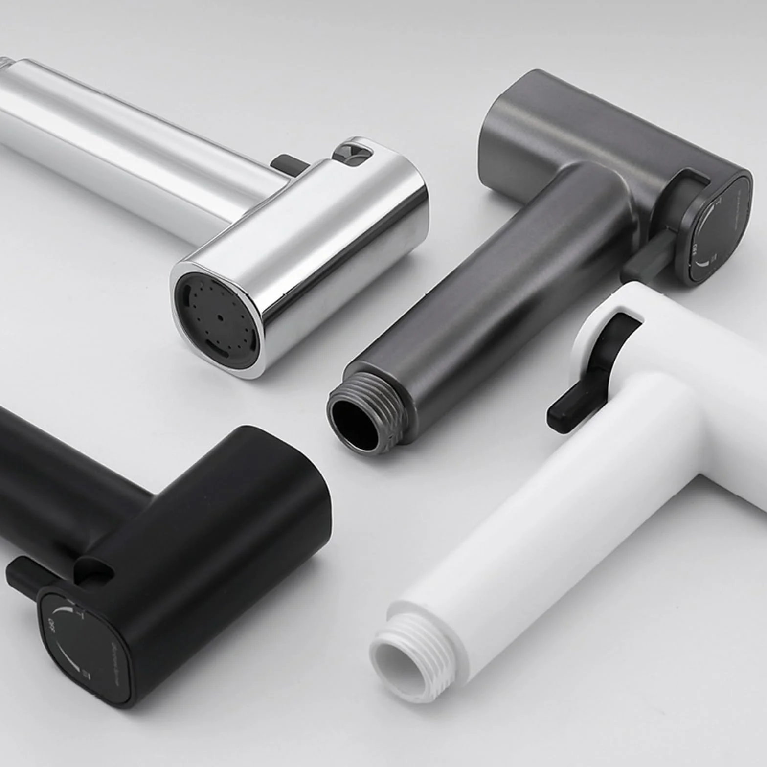 Doccetta per Bidet Regolabile Spruzzatore WC Doppia Modalità Jet Stream