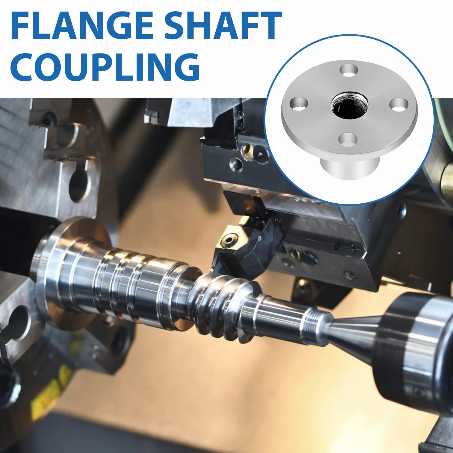 LALAGO 4 Pcs Flange di Accoppiamento, Raccordi per Albero, Connettore con Viti per Motori di Modellini Radiocomandat (3mm)