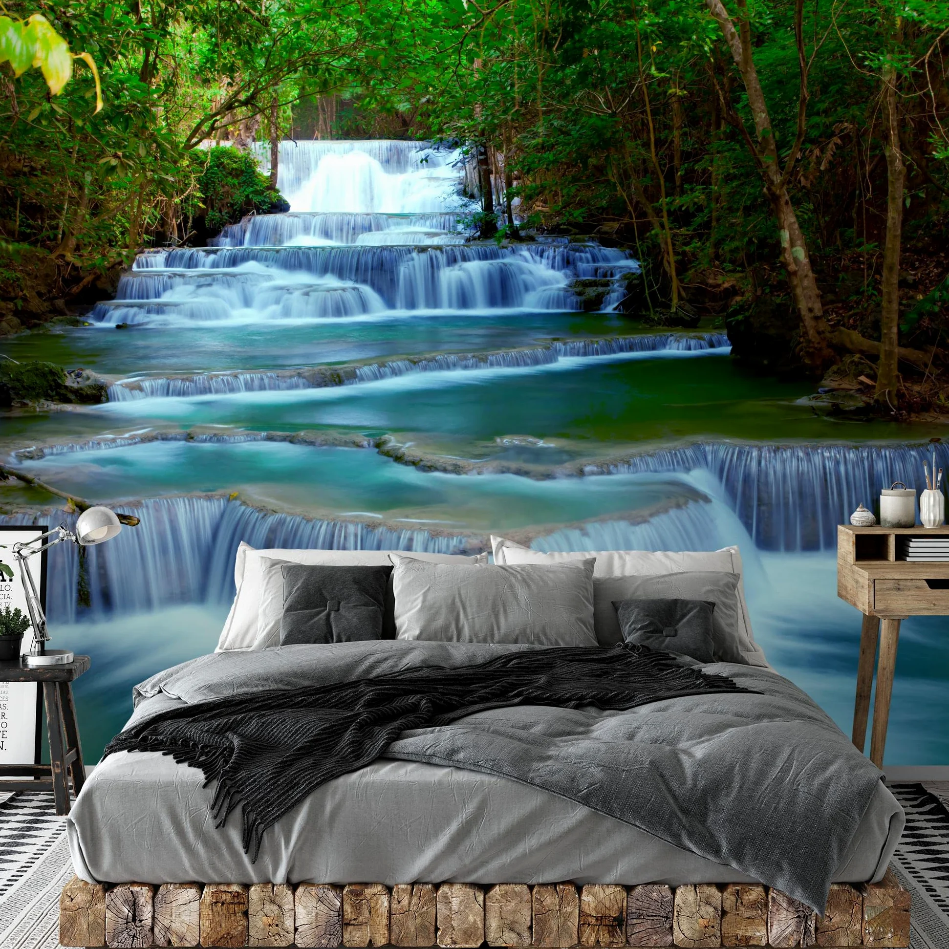 Runa Art Sfondo Fotografico Campagna 352 x 250 cm Lana Sfondo Salotto Camera da letto Ufficio Corridoio Decorazione Murali Decorazione da muro moderna - 100% FATTI IN GERMANIA - 9036011b