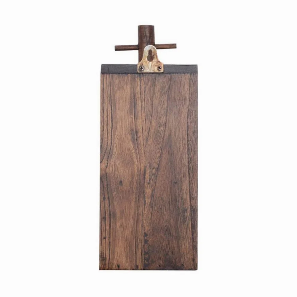 NEECS Portarotolo per Scatola di Carta igienica, Parete retrò in Legno massello Fatta a Mano, Stile retrò Creativo, Forte e Durevole