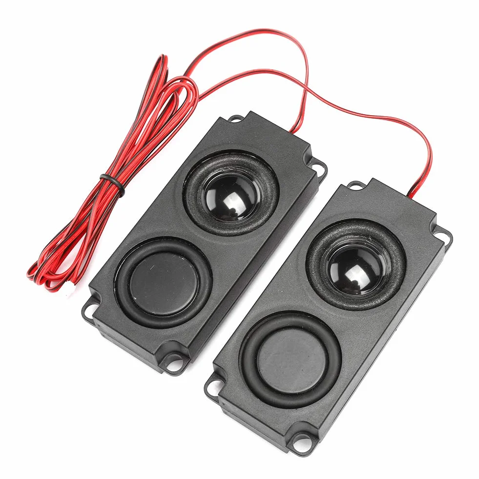 Altoparlante Stereo da 8Ω 5W 40mm Cavità Magnetica Doppio Altoparlante Altoparlante Doppio Cono Audio Portatile Per Bassi Pesanti Per Monitor TV