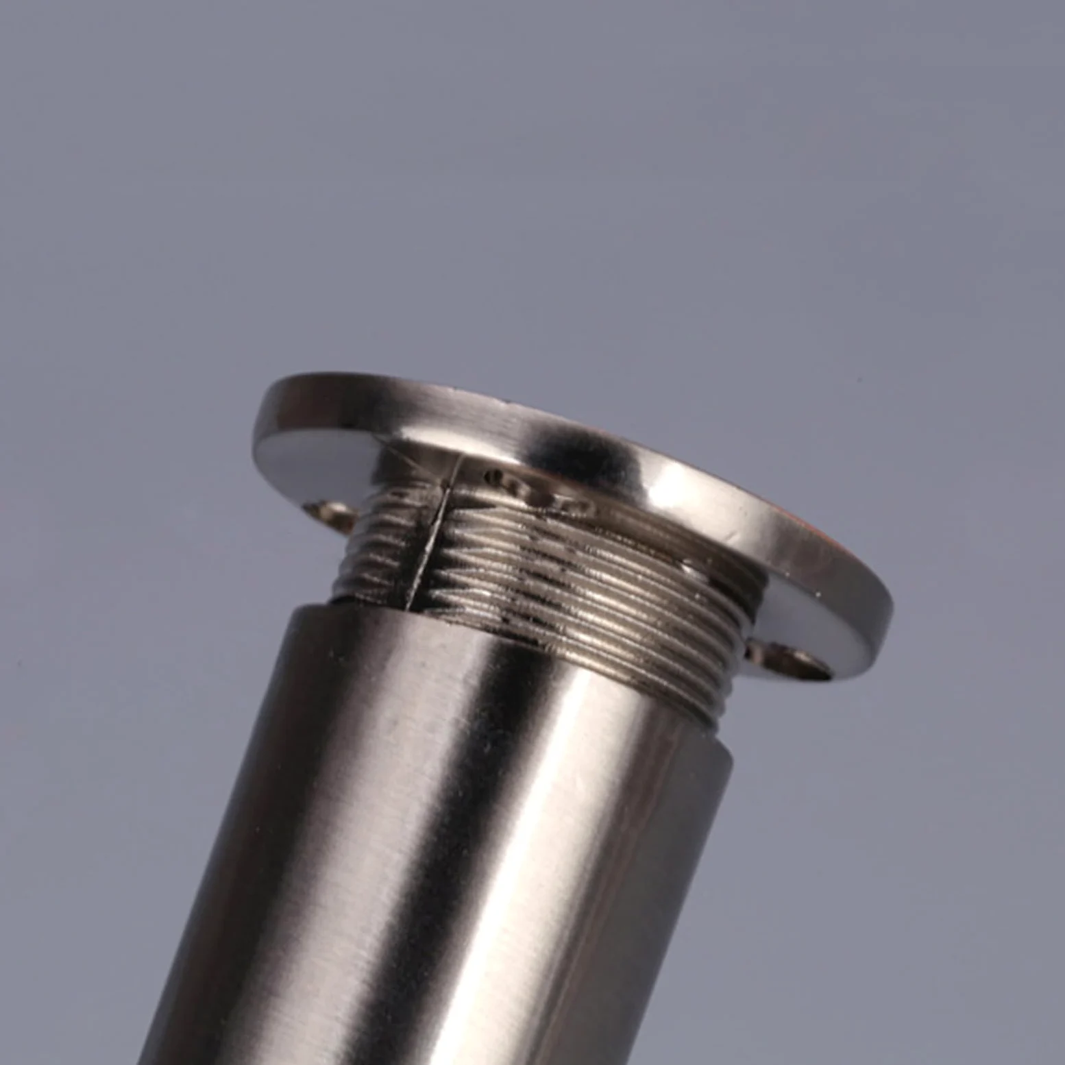Generico Piedini per Divano Spazzolati da 15 cm 4 Pezzi Superficie Conica in Lega di Zinco Galvanizzata Altezza Piedini per Tavolo: 8-15 cm Gambe per Divano 15 cm/6"