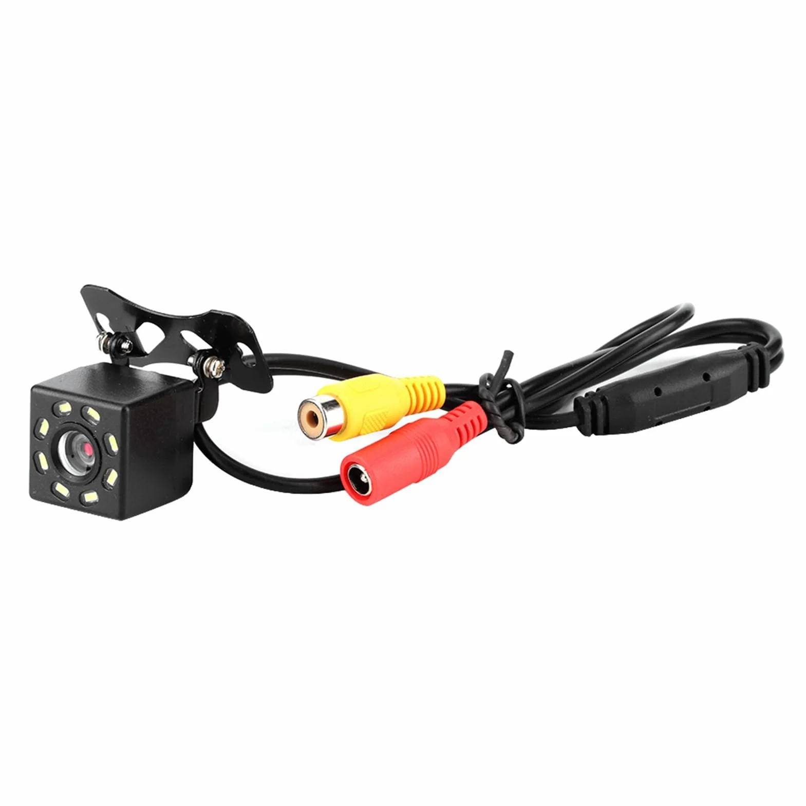 Monitor per specchietto retrovisore per auto HD, 4.3 pollici Monitor per specchietto retrovisore per auto HD 8LED Monitor per telecamera per telecamera per la visione notturna impermeabile