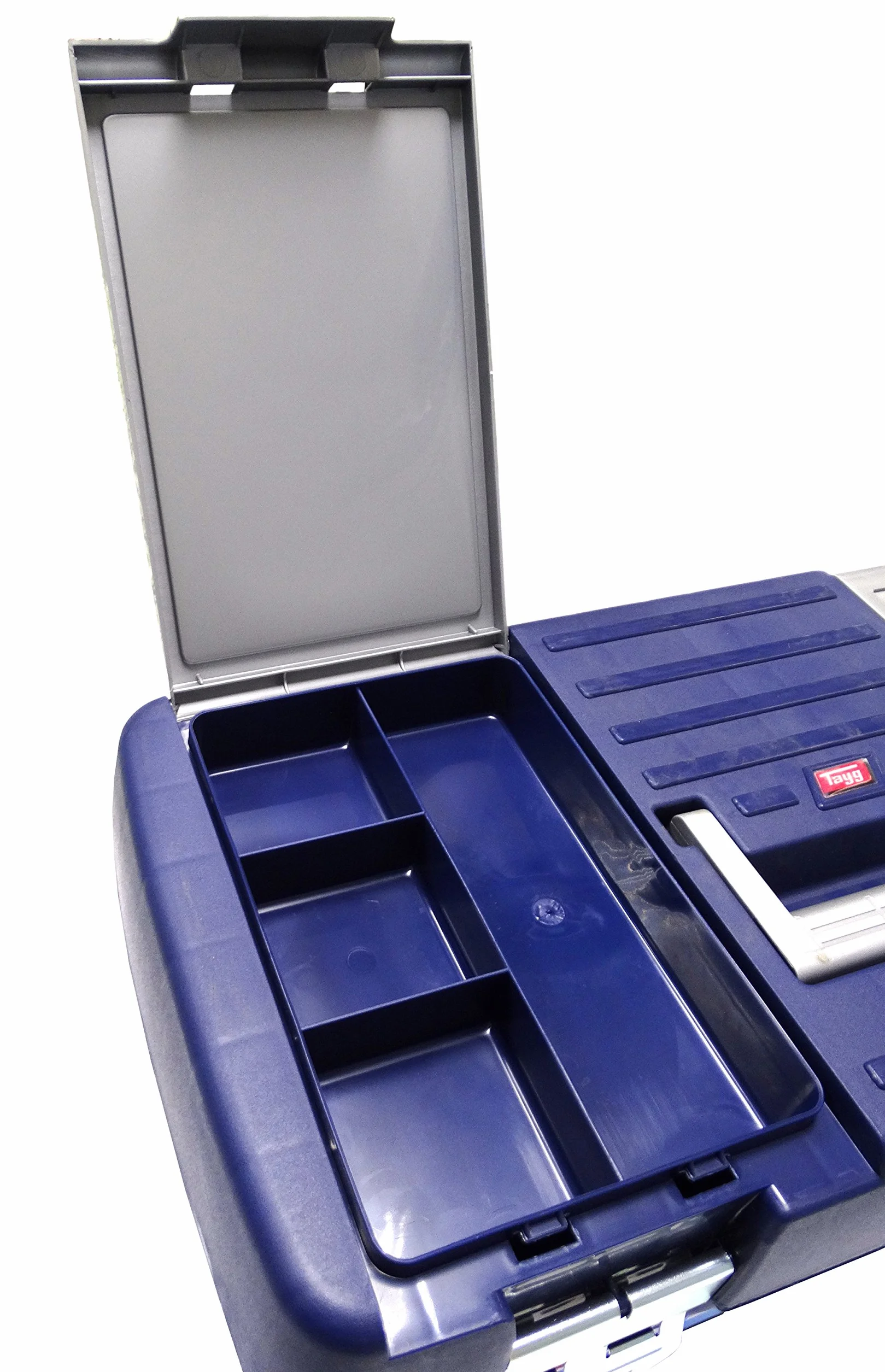 Tayg TAYG-TOOLBOX2 Valigetta Doppia, Contenitore Extra Estraibile, Nero/Antracite