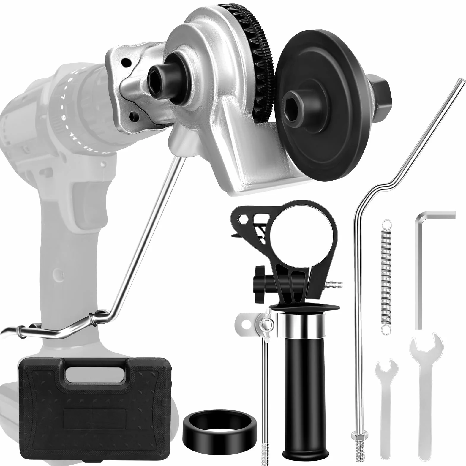 Cesoie per avvitatore a batteria, taglierina per avvitatore a batteria, cesoie per lamiera, elettrico per lamiera, trapano a mano, acciaio, rame, alluminio