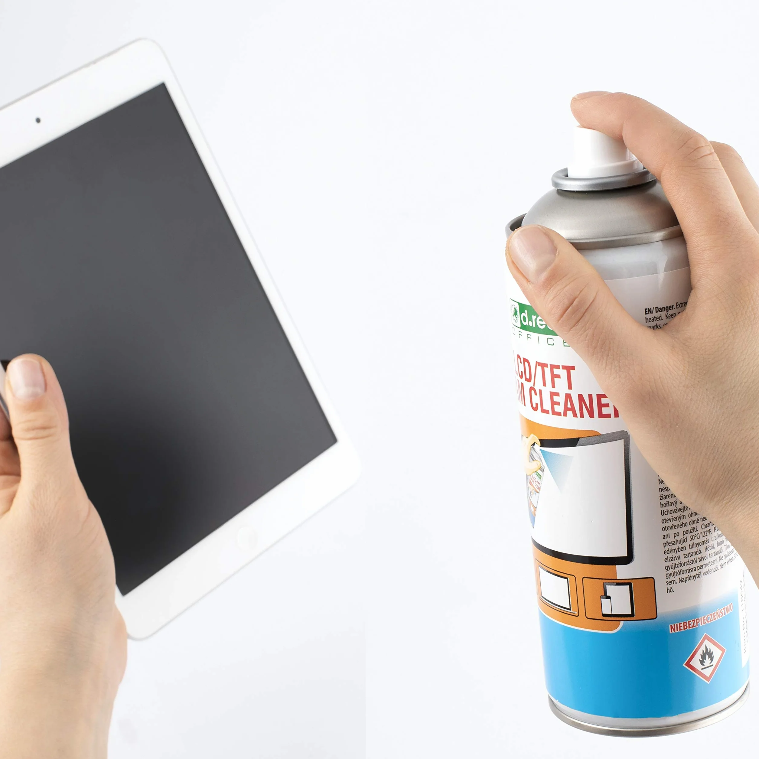 D.RECT Foam Schiuma Detergente | 400 ml | per: Schermo PC, Tablet, Smartphone, TV, LCD, LED, OLED