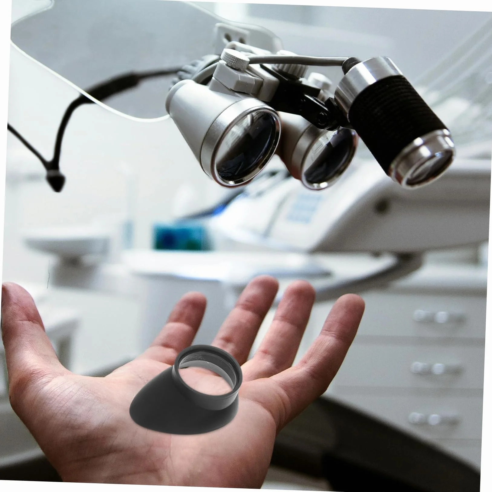 2pcs Gomma Copri Oculari Per Microscopi E Binocoli Protezione Universale Materiale Elastico Facile Installazione Per Birdwatching E Attività All'aperto