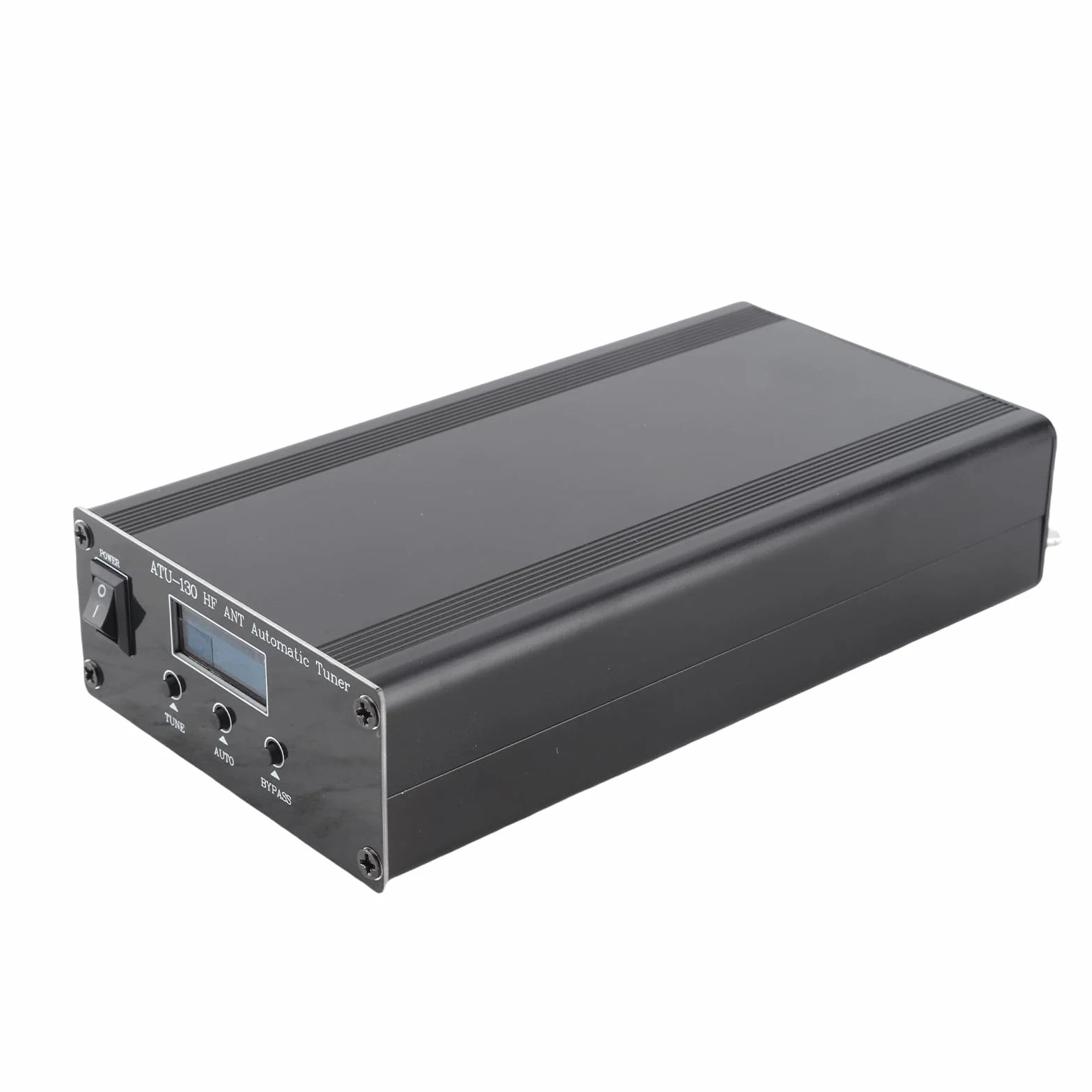 Sintonizzatore Automatico per Antenna a Onde Corte, Marhynchus ATU-130, 1,8-50 MHz, 200 W, Nero
