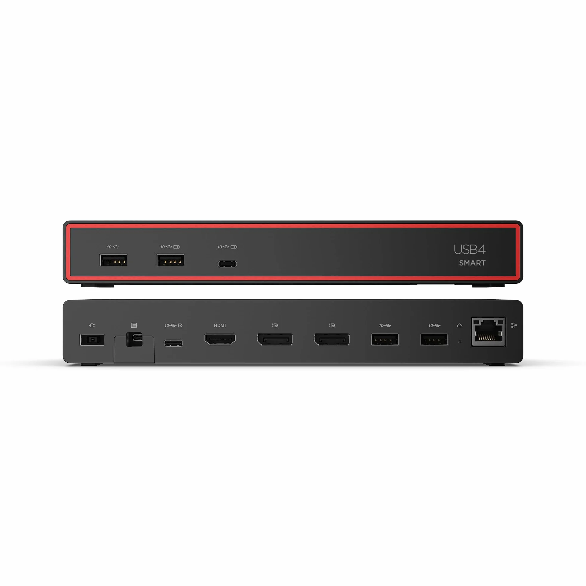 Lenovo ThinkPad USB4 Smart Dock 5500 con alimentatore 135W, dock USB4 40Gbps con 2xDP 1.4 HDMI 2.1, 4xUSB-A Gen2, 2xUSB-C Gen2, GbE, PD 3.1